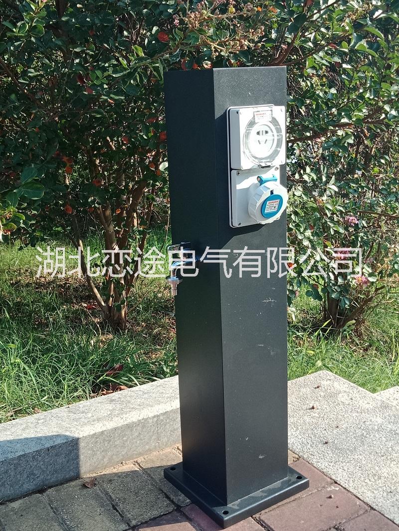 戀途岸電箱 HW-03 水電柱 水電柜 房車營(yíng)地充電樁 供電樁