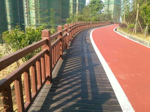 仿木欄桿廠家河道仿木護欄供應(yīng)