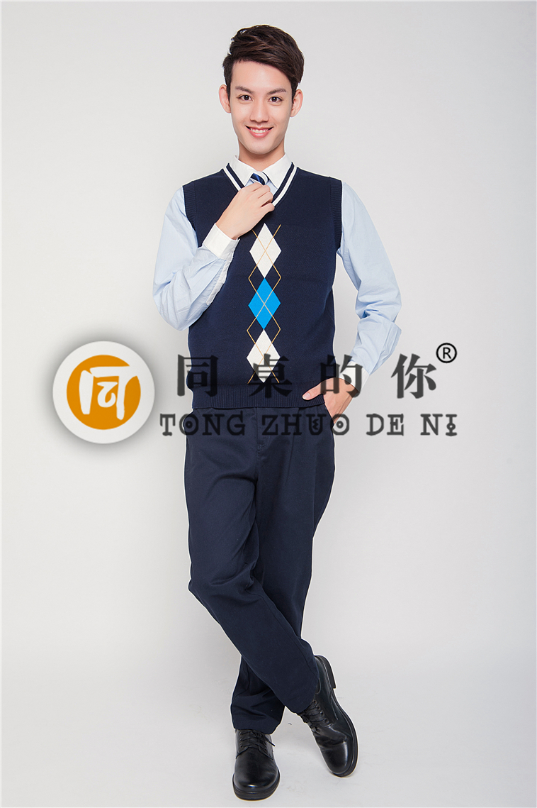 中學(xué)生校服春秋新款正裝QZ018