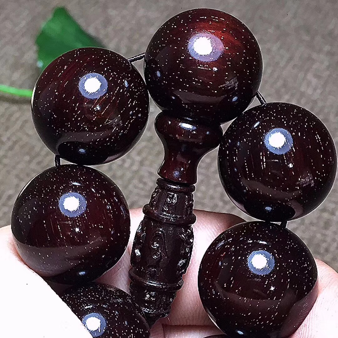 小葉紫檀爆滿細(xì)星手串，江西小葉紫檀爆滿細(xì)星手串，小葉紫檀手串價(jià)格