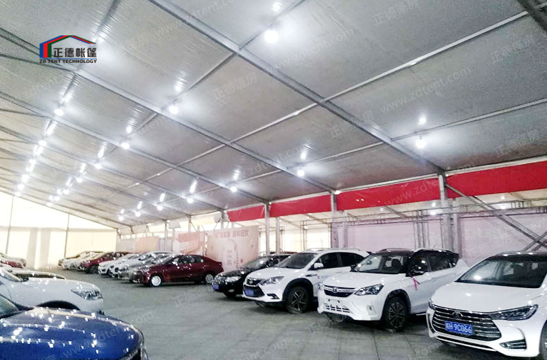 常州正德篷房供應(yīng)全新戶外車展大棚