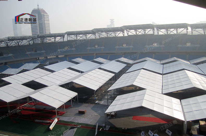 常州正德篷房供應(yīng)全新戶外車展大棚