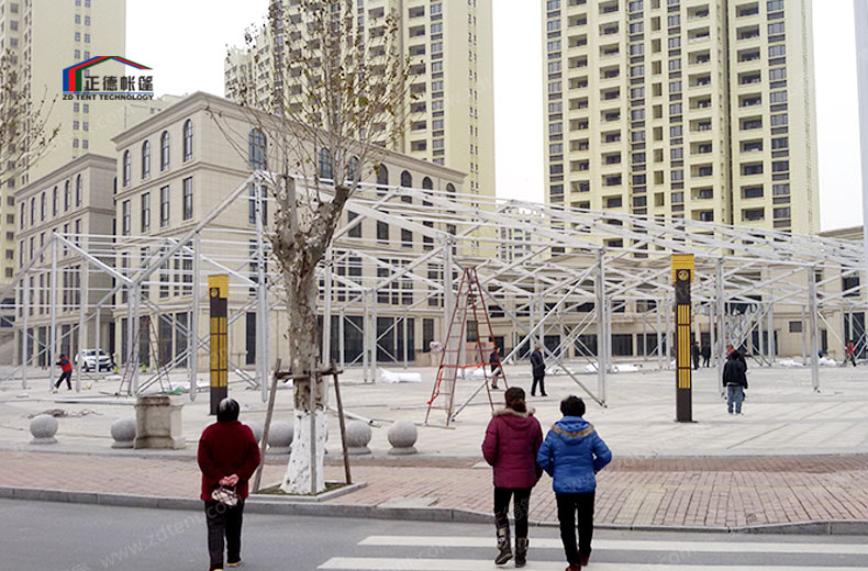 常州正德篷房供應(yīng)全新戶外車展大棚