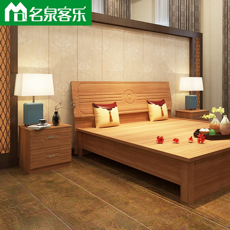 大連板式家具M(jìn)08床頭柜臥室家具