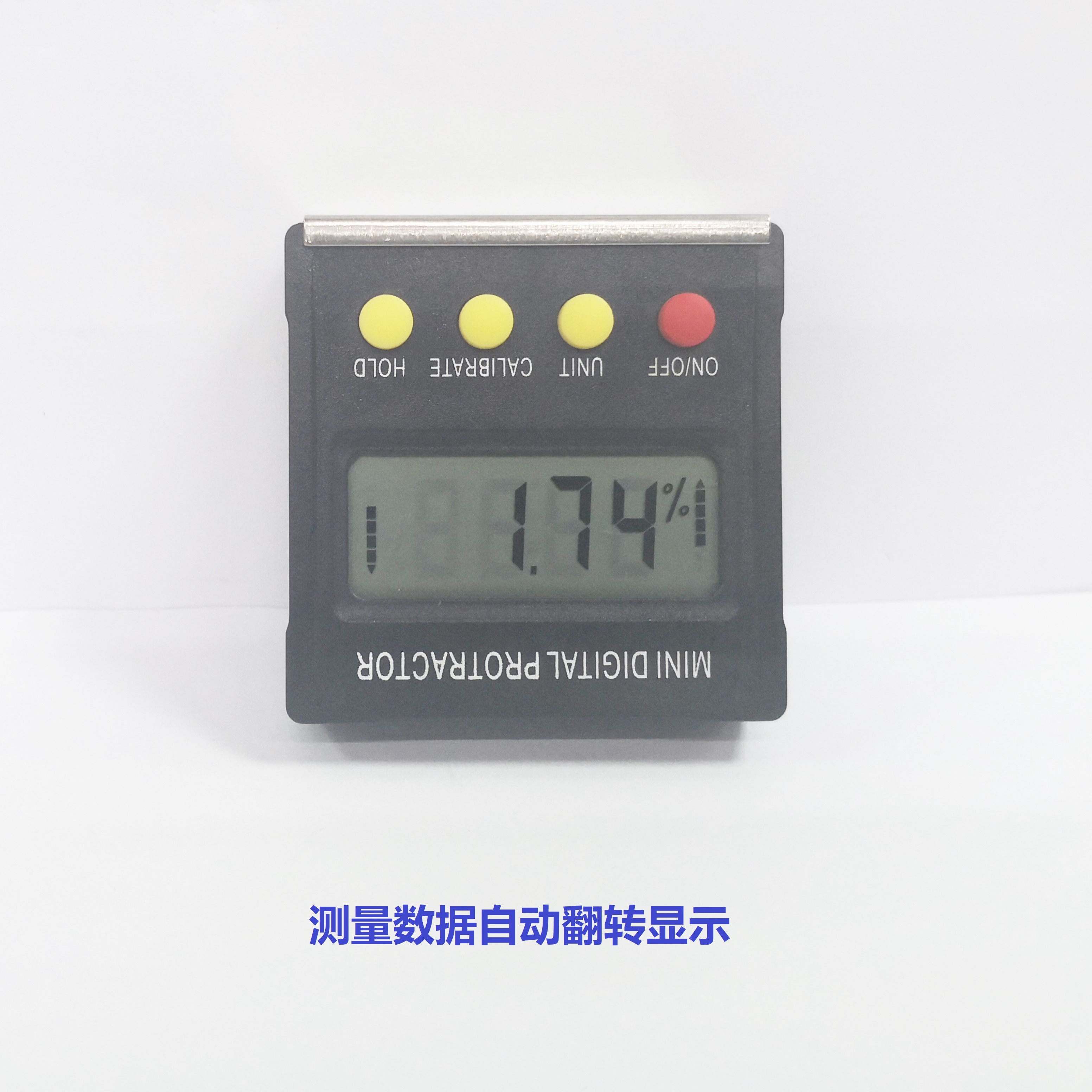 迪吉特量具 帶磁性迷你數(shù)顯傾角儀 水平儀水平尺角度尺