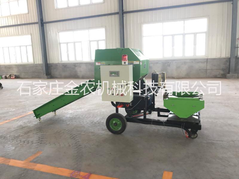 廠家直銷打包機 金農直銷青貯打包機打捆包膜一體機