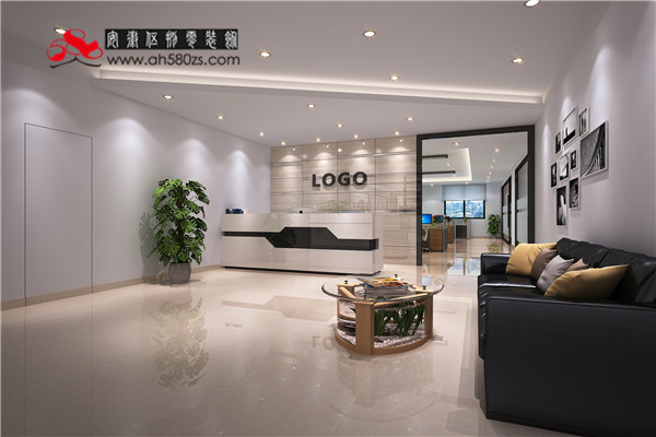 合肥前臺接待大廳裝修 大氣明亮