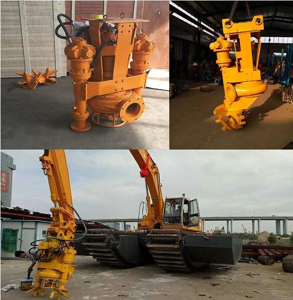 清淤船搭載泥漿泵，意大利德福隆液壓砂漿泵