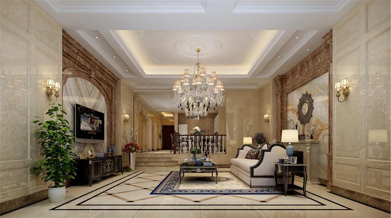 頤和南園650平裝修案例-歐式風(fēng)格-南京別墅裝修公司
