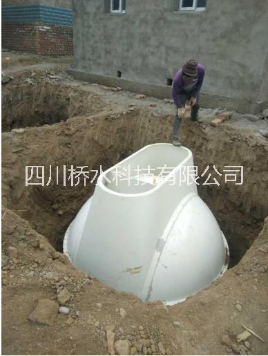四川橋水水壓式渣液自動(dòng)循環(huán)沼氣池