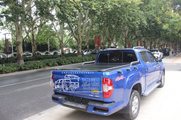 河南宏鉅上汽大通T60皮卡后蓋改裝，*，“大放血”啦。