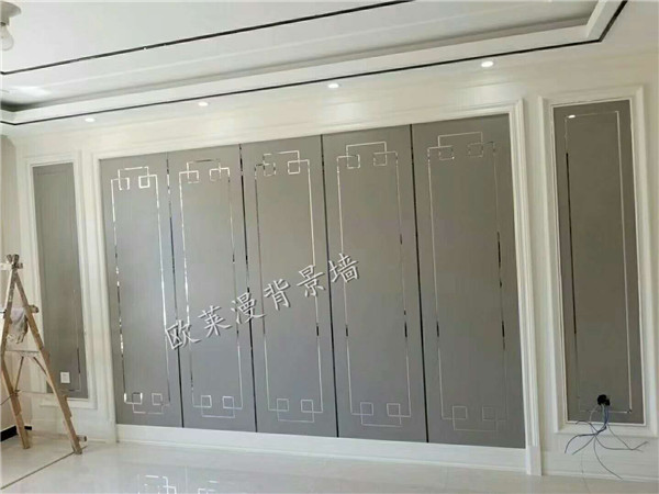 整體背景墻板，讓生活改頭換面