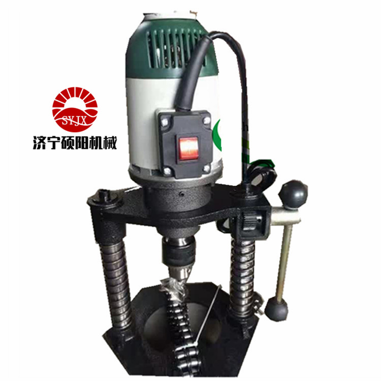 114D型電動鏈條式開孔機(jī)鍍鋅管鋁合金開孔機(jī)