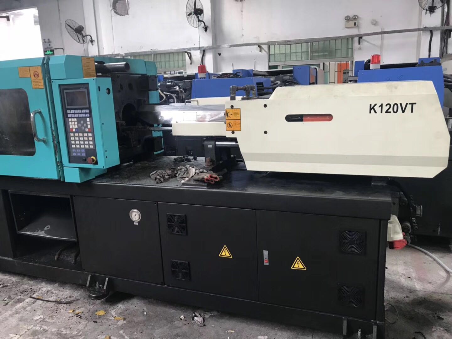 凱迪威K120VT變量泵注塑機2016年機況如新靚機二手注塑機供應(yīng)貨源便宜出售