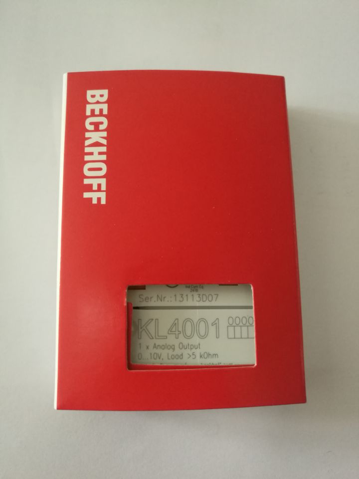 現(xiàn)貨BECKHOFF倍福KL4001模塊