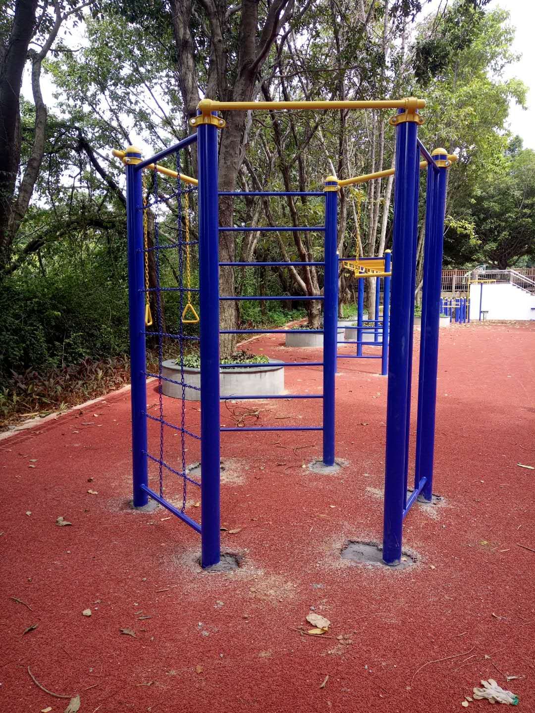 室外健身器材 路徑器材安裝