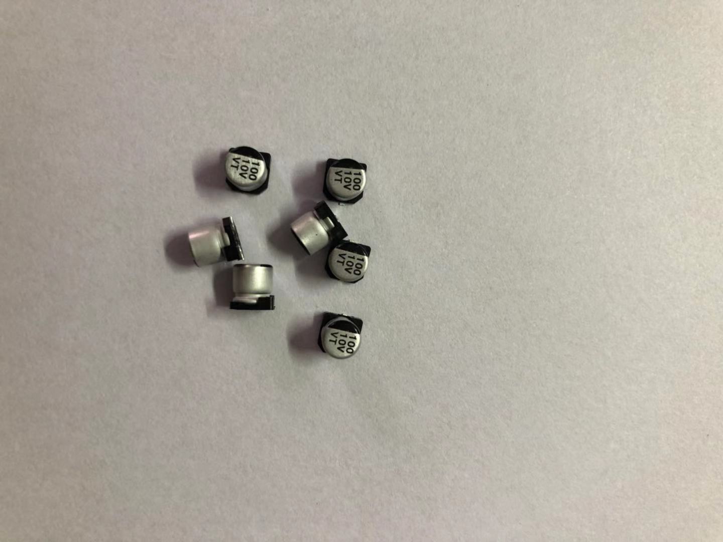 優(yōu)質(zhì)VT貼片鋁電解電容廠家直銷 100UF/10V 5×5.4