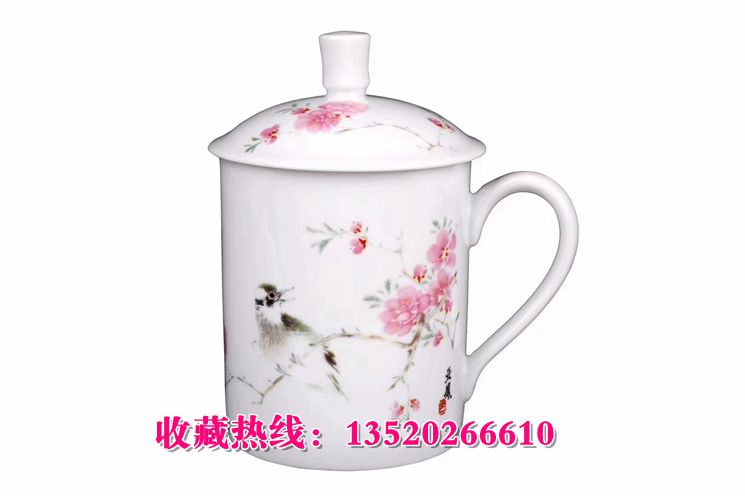 國色天香大師珍藏對杯 張松茂作品