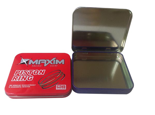 方形活塞環(huán)鐵盒|鐵罐|馬口鐵盒|馬口鐵罐|茶葉鐵罐-樂達嘉五金罐業(yè)金屬包裝 惠州樂達嘉鐵盒