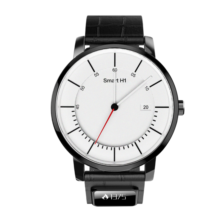 牛皮帶表盤(pán)智能表帶