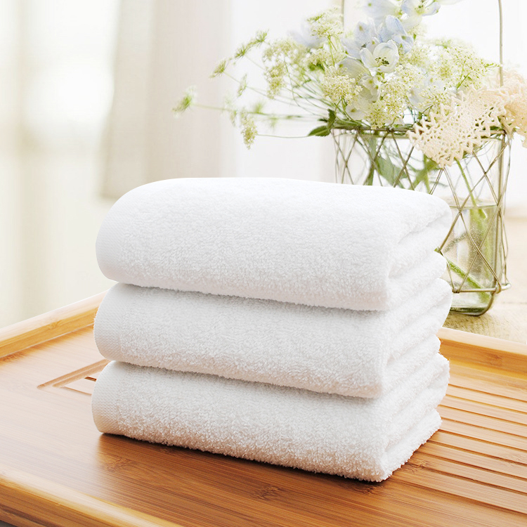 酒店賓館洗浴一次性毛巾白毛巾吸水性好純棉毛巾