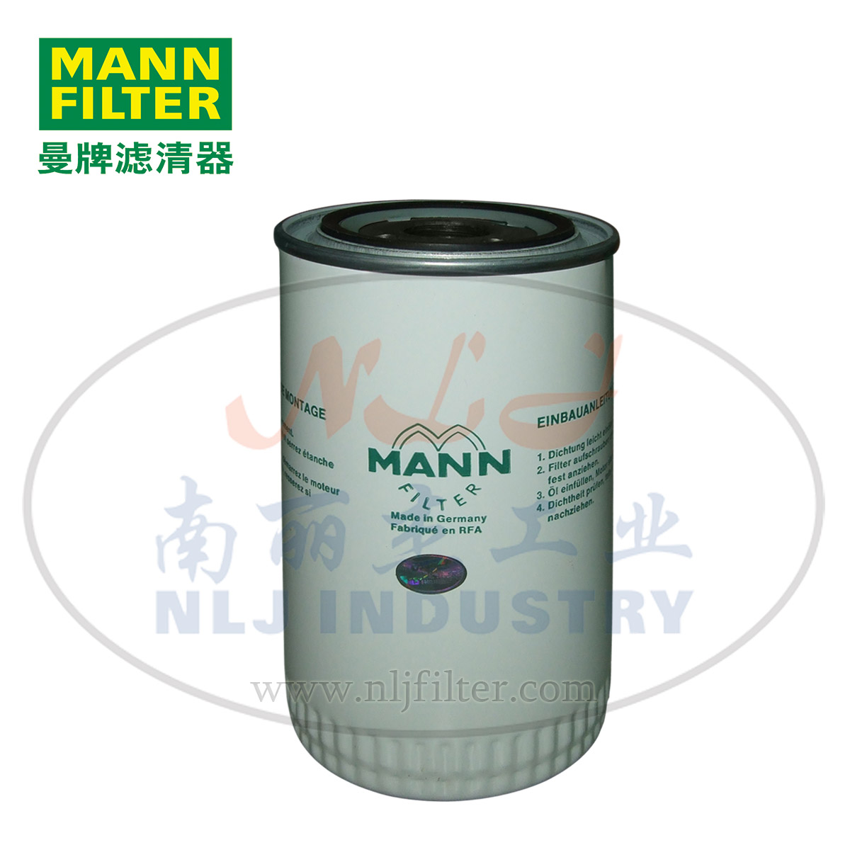 MANN-FILTER(曼牌濾清器)油濾W950/13