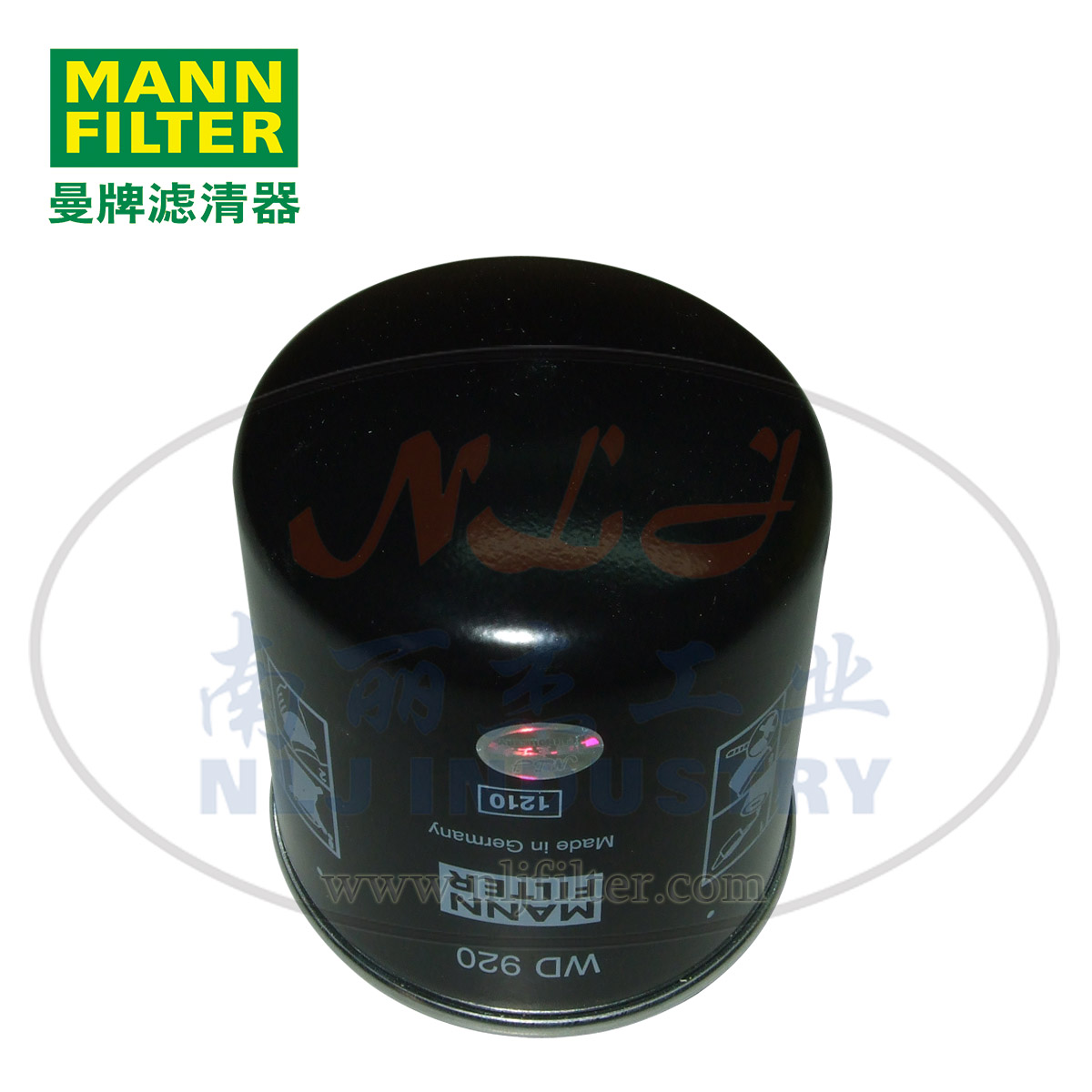 MANN-FILTER(曼牌濾清器)油濾WD920
