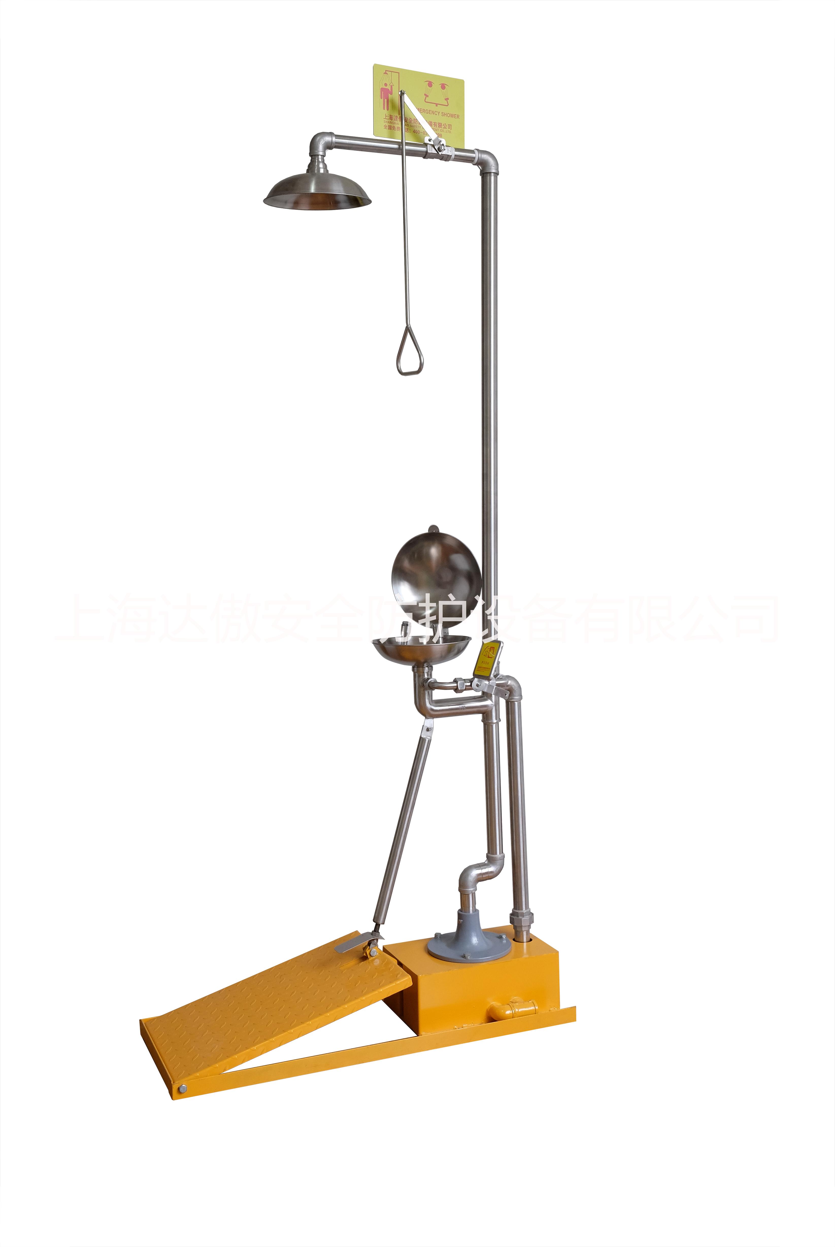 6615-X防凍型自動排空緊急沖淋洗眼器