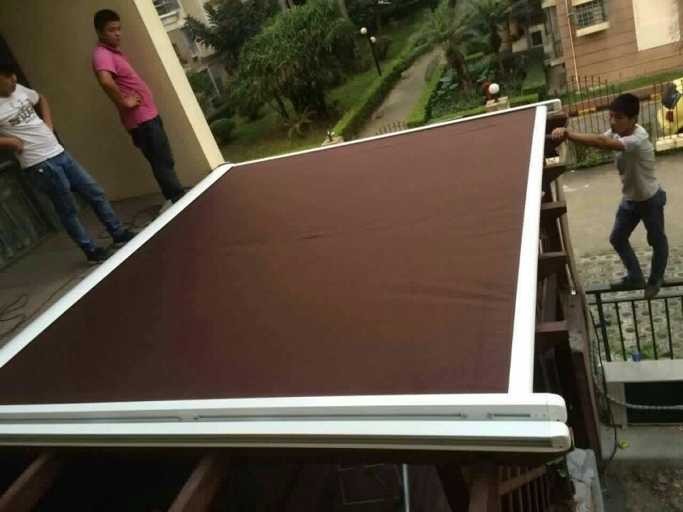 廣東后房管型 廣州后雙管伸縮蓬廠商 深圳伸縮式遮陽蓬報(bào)價(jià)