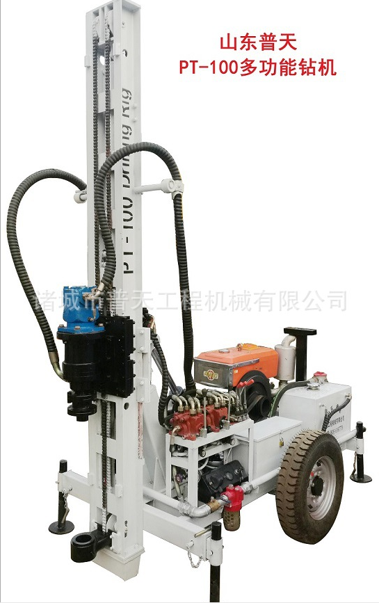 XY-200CS液壓鉆機(jī) 深孔水井鉆機(jī) 大口徑打井機(jī) 車載地質(zhì)勘探鉆機(jī) 深孔水井鉆機(jī)電話 山東深孔水井鉆機(jī)廠家直銷