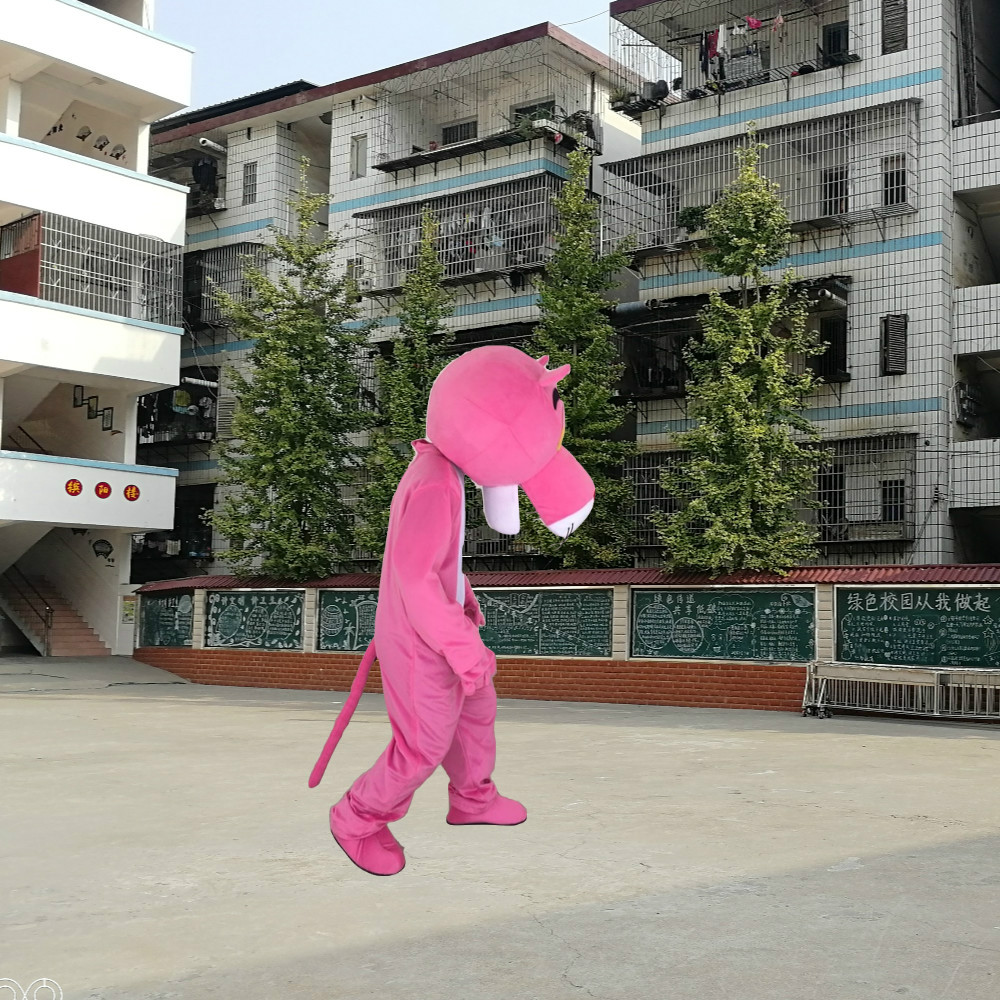 科尼卡通人偶粉紅豹人偶服裝道具