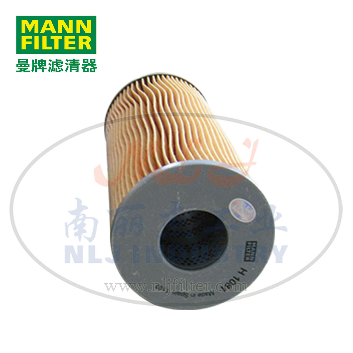 MANN-FILTER(曼牌濾清器)油濾H1081