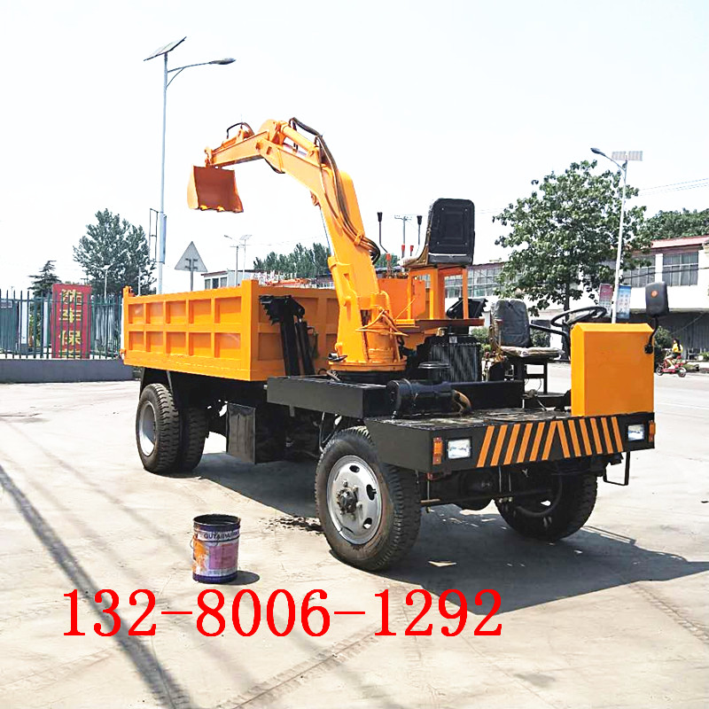 四不像農(nóng)用車帶挖掘機(jī)價(jià)格 四不像隨車挖掘機(jī) 支持定制