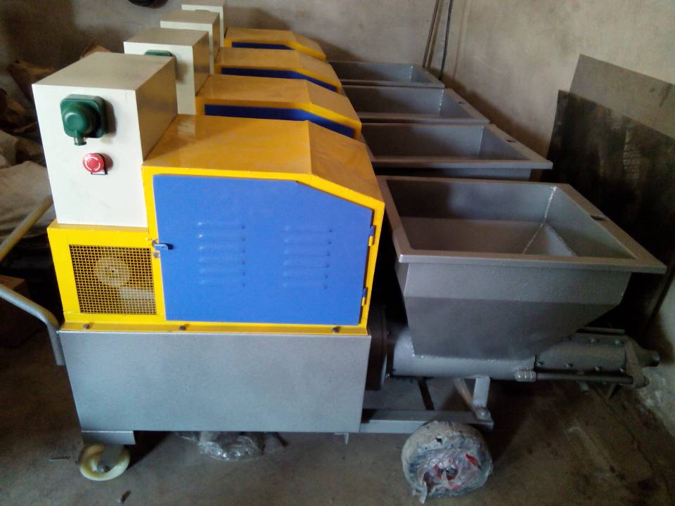 水泥砂漿噴涂機(jī)  螺桿式砂漿噴涂機(jī)  房產(chǎn)內(nèi)外水泥噴涂機(jī)
