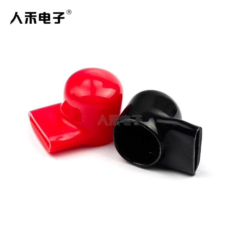 電瓶端子帽,絕緣帽蓄電池銅排絕緣保護(hù)帽14mm
