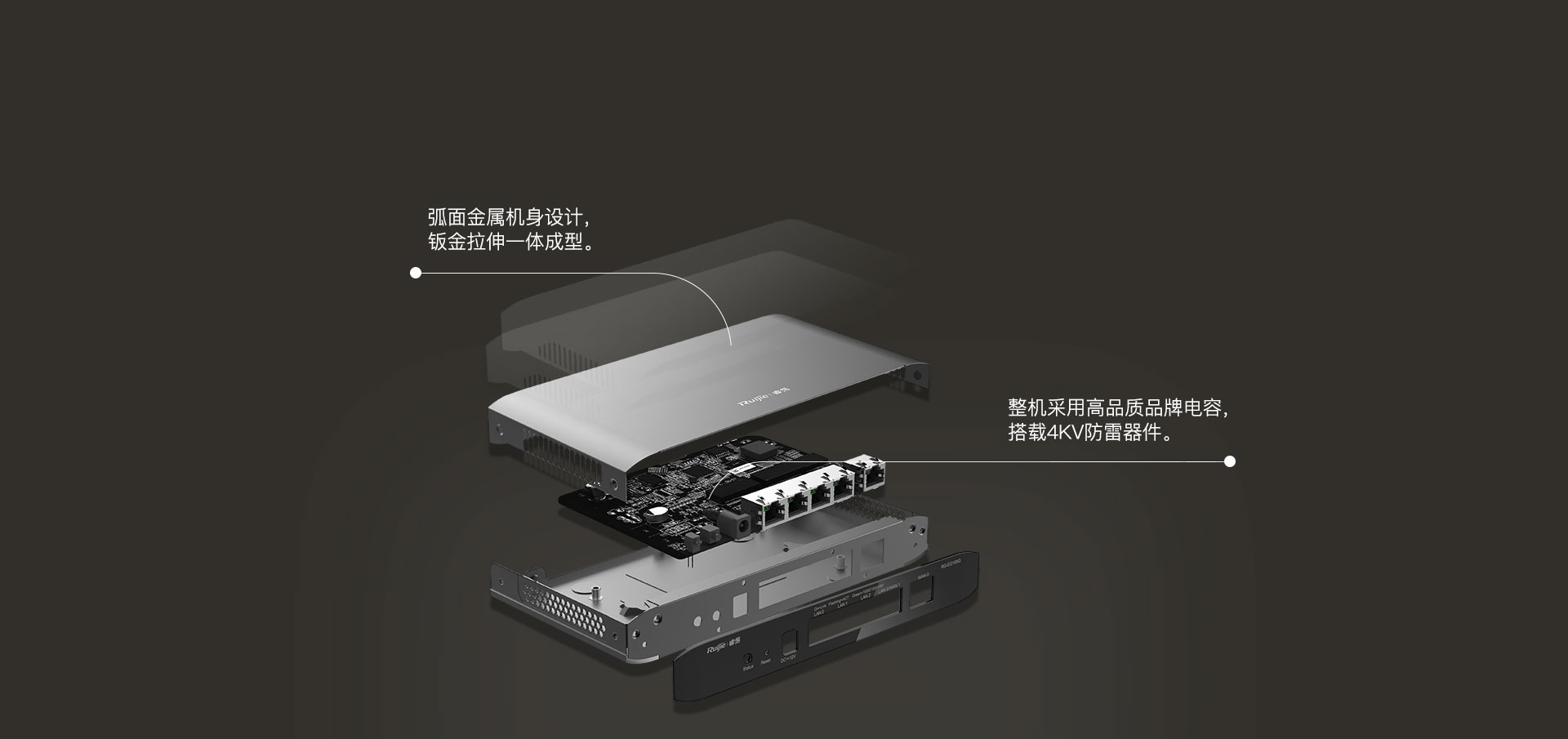 銳捷睿易R(shí)G-EG105G 易網(wǎng)絡(luò)路由 路由器