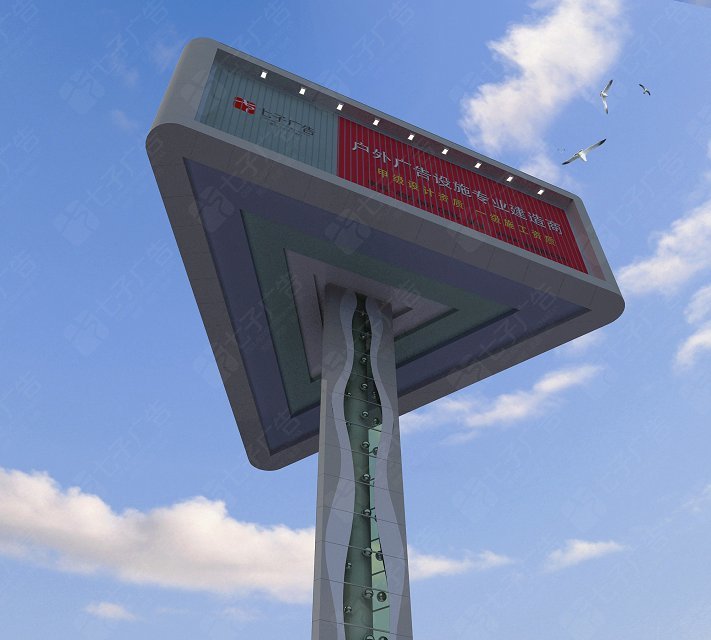 供應(yīng)鋼結(jié)構(gòu)螺栓球廣告牌