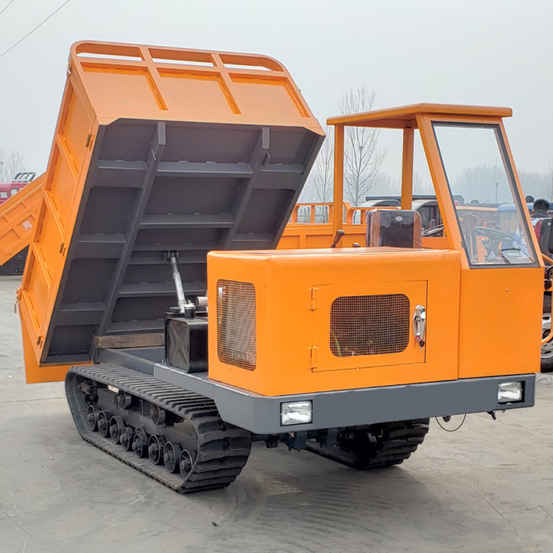 廠家直銷小型農(nóng)用拖拉機(jī) 自卸翻斗運(yùn)輸履帶車 四不像履帶運(yùn)輸車 可定制