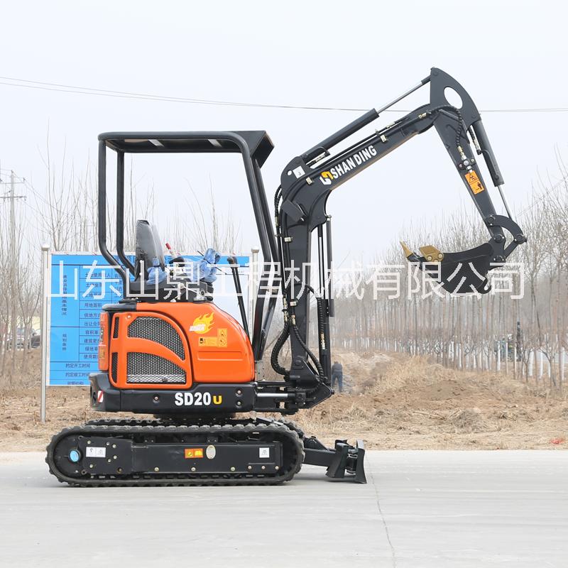 農(nóng)用小型挖掘機  挖土機工作視頻
