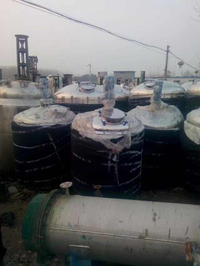 收售50立方米不銹鋼攪拌罐