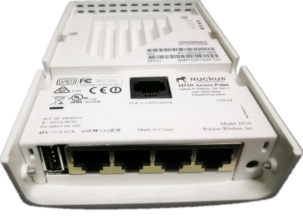 美國優(yōu)科H510墻面式AP RuckusH510入墻式AP優(yōu)科H510室內(nèi)無線AP酒店房間*