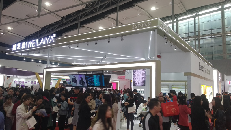 發(fā)歌展臺設(shè)計 路維展覽展示  美博會展臺設(shè)計