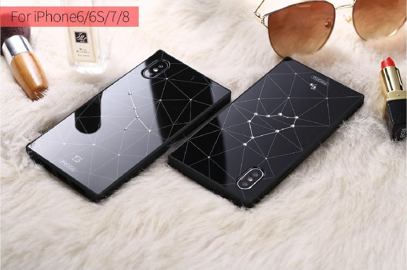 12星座鑲鉆手機(jī)殼