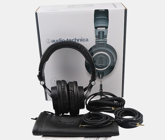 鐵三角 ATH-M50x錄音棚頭戴耳機廠家直銷哦