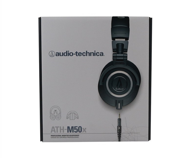 鐵三角 ATH-M50x錄音棚頭戴耳機廠家直銷哦