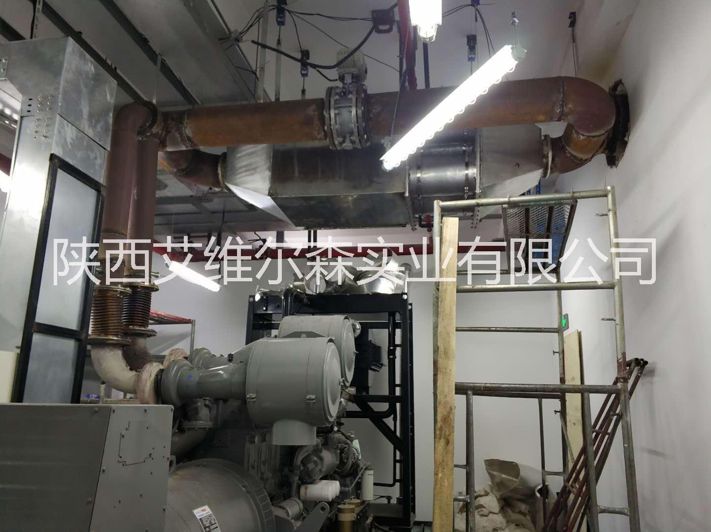 發(fā)電機(jī)組尾氣凈化裝置，黑煙處理、脫銷等環(huán)保達(dá)標(biāo)要求的裝置