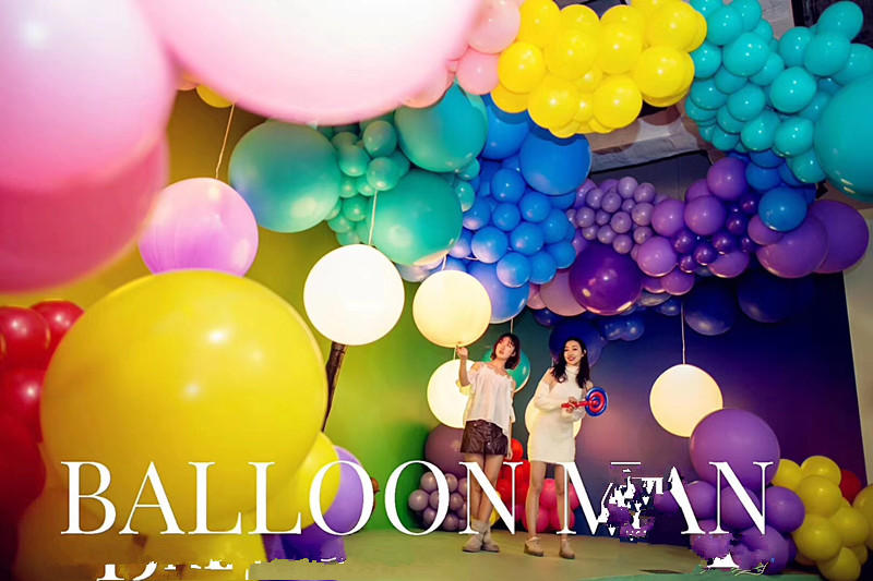 昆明花語花香氣球裝飾