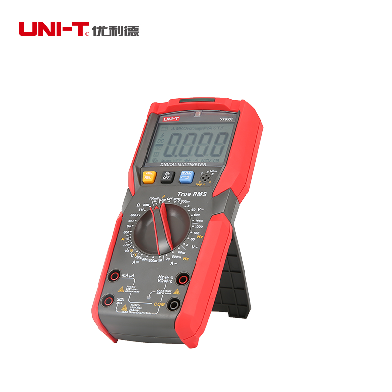 優(yōu)利德UT89X/UT89XD數(shù)字高精度萬(wàn)用表*表零火線電工防燒多用表