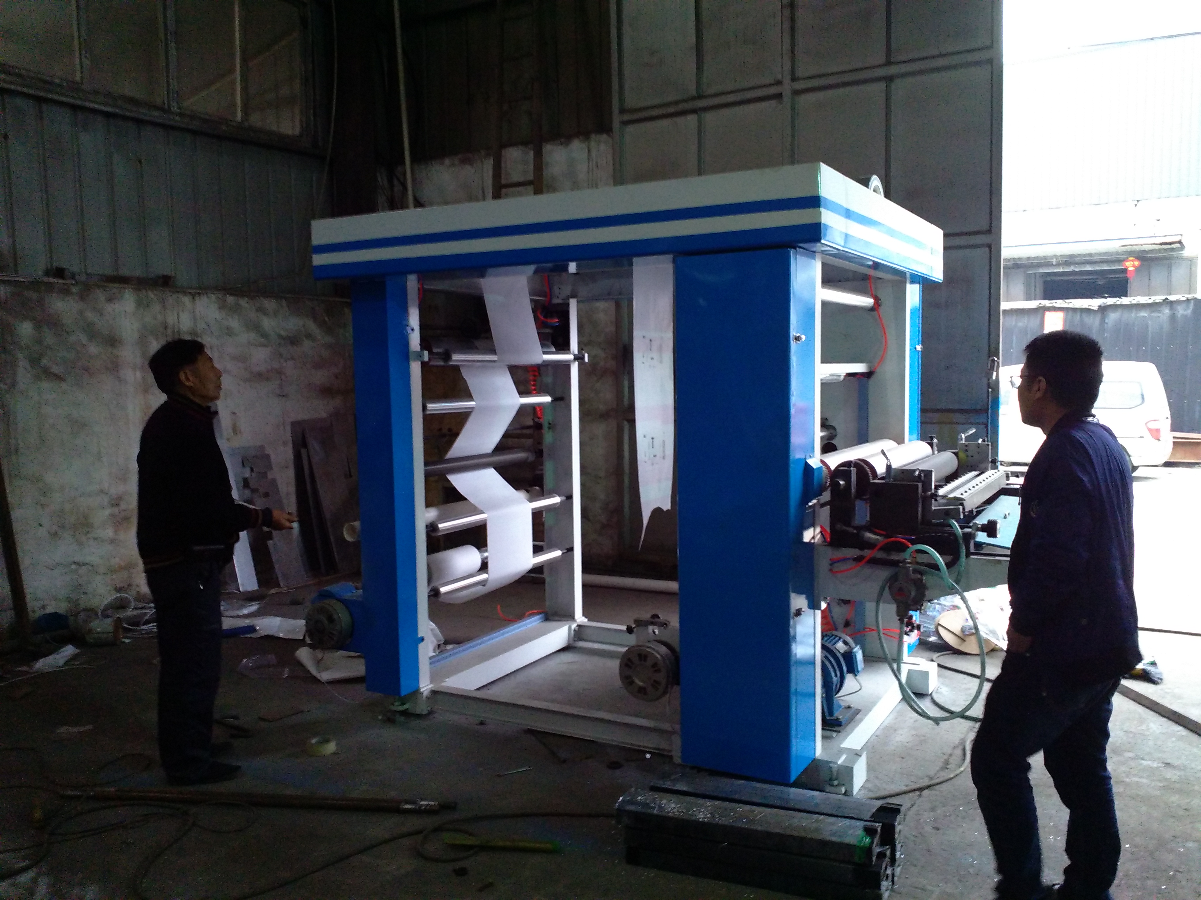 四色無紡布印刷機 無紡布印刷機  四色印刷機