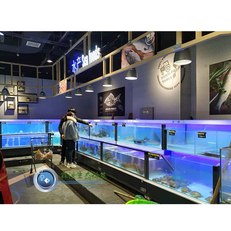 供應(yīng)兩層高密度生態(tài)超市魚缸酒店海鮮池暫養(yǎng)池養(yǎng)殖池 超市魚缸海鮮池暫養(yǎng)池養(yǎng)殖池